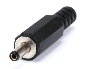 Wtyk zasilający DC 1.0mm/3.8mm długość 9.5mm