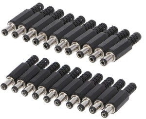 Wtyk zasilający DC 1.5mm/5.5mm długość 9.5mm