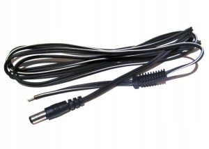 Wtyk zasilający DC 1.7mm/4.0mm z przewodem 1.5m
