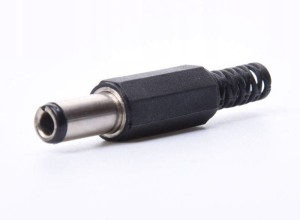 Wtyk zasilający DC 3.1mm/6.3mm długość 10mm