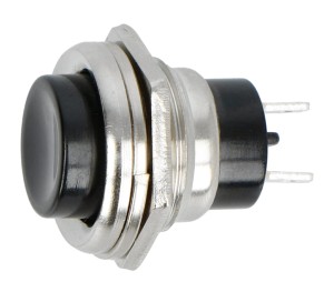 Przełącznik PUSCH/NH017 ON czarny metal HQ