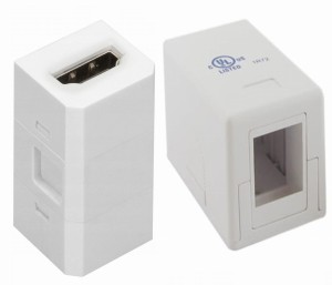 Gniazdo HDMI x 1 nadtynkowe HQ