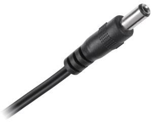 Wtyk zasilający DC 2.5mm/5.5mm z przewodem 1.5m