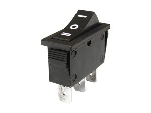 Przełącznik kołyskowy średni 3 pozycyjny ON-OFF-ON