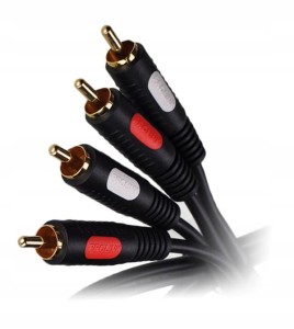 Kabel RCA 2xRCA 2xRCA Prolink Classic 1.2 m pozłacane wtyki