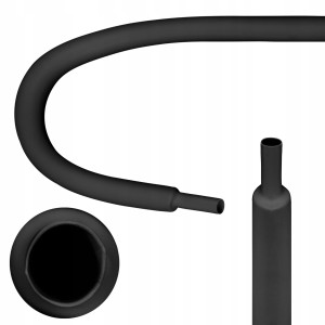 Rura termokurczliwa 6.4/3.2 (1/4 ) czarna RC