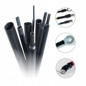 Rura termokurczliwa 8/2 czarna RC