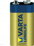 Bateria 6F22 9V LONGLIFE alkaliczna VARTA