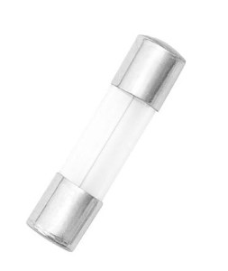 Bezpiecznik szklany 5x20mm 6.3A wkładka topikowa zestaw 100 szt