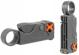 Ściągacz izolacji do przewodów RG58; 59; 6 (HT332)