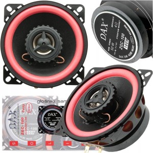 Zestaw dwóch głośników samochodowych wciskowych ZGC-100W (do do aut VW)