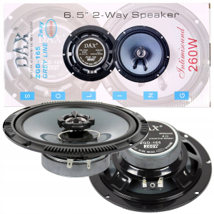 Zestaw dwóch głośników trójdrożnych 6.5  - 16cm 4 Ohm