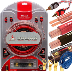 Zestaw kabli do wzmacniacza 2 GA
