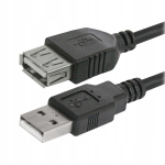Przyłącze USB 2.0 wtyk A na gniazdo A (1.8m)