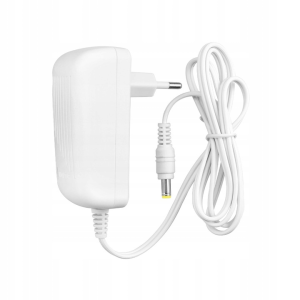 Zasilacz sieciowy 12V 2.5A 30W  biały, wtyk DC 2.1 mm