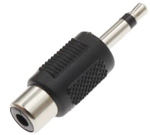 Adapter wtyk Jack 3.5mm na gniazdo RCA (cinch)