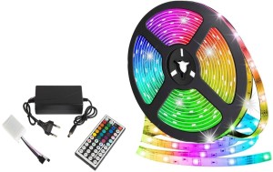 Zestaw taśm LED RGB 5050 5m/300 sterownik+ zasilacz taśma wodoodporna