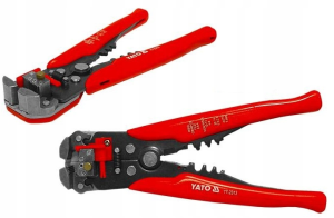 ŚCIĄGACZ IZOLACJI WIELOFUNKCYJNY 250MM  obcinakami i zaciskaczem konektorów 5w1