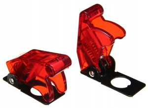 Nakładka osłona przełącznika czerwony