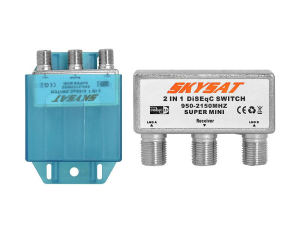 Złącze SAT DiSEq C 2x1 w obudowie