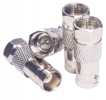 Adapter gniazdo BNC na wtyk F