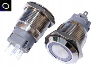 Przełącznik z ringiem wandaloodporny 5-pin do podstawek SW-PBS-34-POD-P1