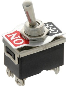 Przełącznik KN3C-201 duży 2 pozycyjny 4 wyprowadzenia