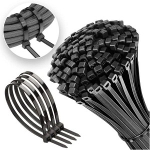 Opaska kablowa 450/4.8 UV czarna opakowanie 100szt