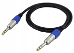 Kabel audio Jack 6,3mm wtyk–wtyk 2m instrumentów, miksera, wzmacniacza mono