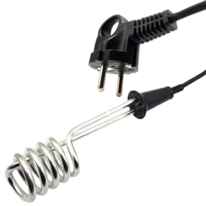 Grzałka nurkowa do wody 2000W 230V mocna spirala elektryczna, podgrzewacz przenośny