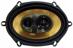 Głośniki samochodowe trójdrożne 400 W 4 aluminiowa membrana, mocny dźwięk