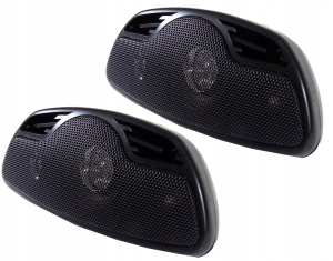 Zestaw kolumn głośnikowych samochodowych  60 W, Kompaktowe głośniki do auta