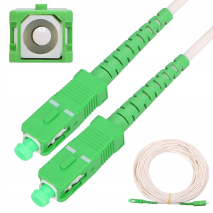 Kabel światłowodowy Patchcord SC/APC–SC/APC 5 m do internetu