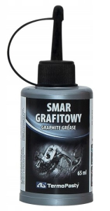 Smar grafitowy 65ml do zamków zawiasów łańcuchów uszczelnień antykorozyjny