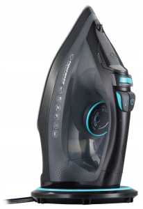 Żelazko bezprzewodowe parowe 2600W ceramiczna stopa anti-drip anti-calc