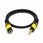 Przedłużacz wtyk Jack 3.5mm stereo - gniazdo Jack 3.5m stereo 0.6m