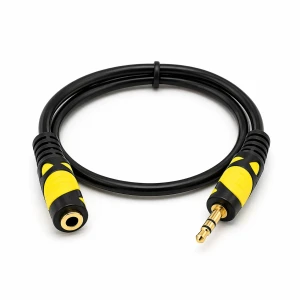 Przedłużacz wtyk Jack 3.5mm stereo - gniazdo Jack 3.5m stereo 0.6m