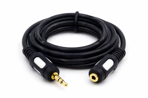 Przedłużacz Jack 3.5mm stereo 10m kabel AUX OFC złocone wtyki łezka