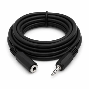 Przedłużacz słuchawkowy prosty 3.5mm 5.0m