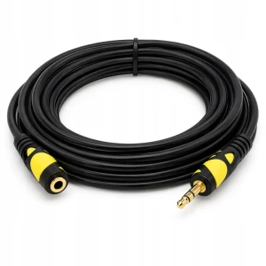 Przedłużacz wtyk Jack 3.5mm stereo - gniazdo Jack 3.5m stereo 1.2m
