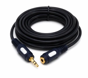 Przedłużacz Jack 3.5mm stereo 1,5m kabel mini jack męski–żeński audio AUX