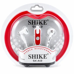 Słuchawki douszne  Jack 3.5mm stereo, 32 Ohm, lekkie, 0.8m