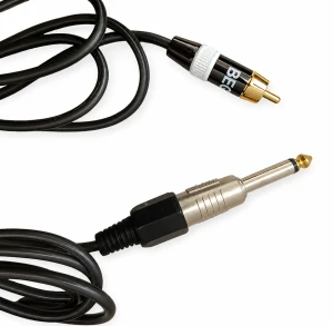 Kabel Jack 6.3 mono na RCA 1.5m audio duży jack cinch wzmacniacz mixer
