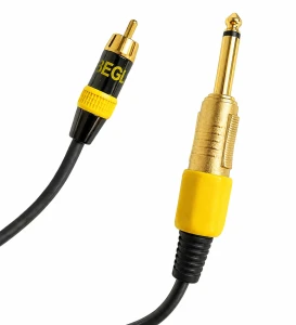 Kabel Jack 6.3 mm mono na RCA 3m PROFI BEGLI do wzmacniacza, miksera