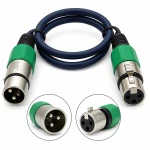 Kabel mikrofonowy XLR 20m DMX HiFi wtyk XLR gniazdo XLR profesjonalny