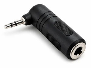 Przejście kątowe Jack 3.5 mm Jack 6.3 mm 90°