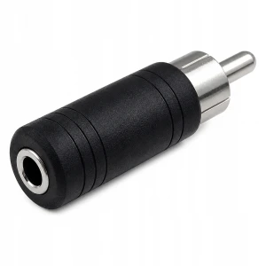 Adapter Jack 3.5 mm gniazdo RCA wtyk cinch przejściówka audio AUX