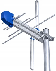 Antena TV MLOG 6-69 HV DVB-T2 VHF UHF Pion Poziom MUX 1 2 3 8 8 dBi