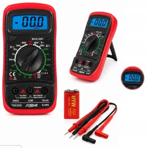 Miernik Cyfrowy Multimetr LCD 1000V 10A Tester Diod hFE
