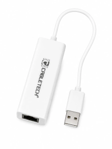 Konwerter wtyk USB 2.0 na gniazdo RJ45 (Ethernet)